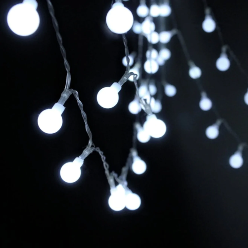 Fairy LED String Lights | Star Snowflake Flower Ball Twinkle Decor