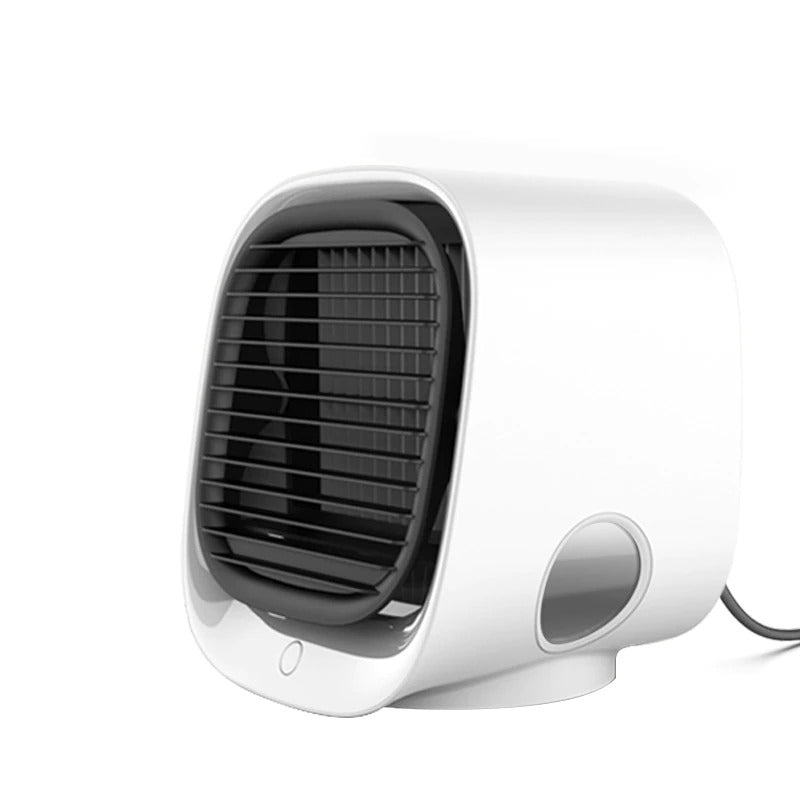 Portable USB Car Air Conditioner – Personal Space Mini Cooling Fan for Vehicles, Desks & Small Rooms