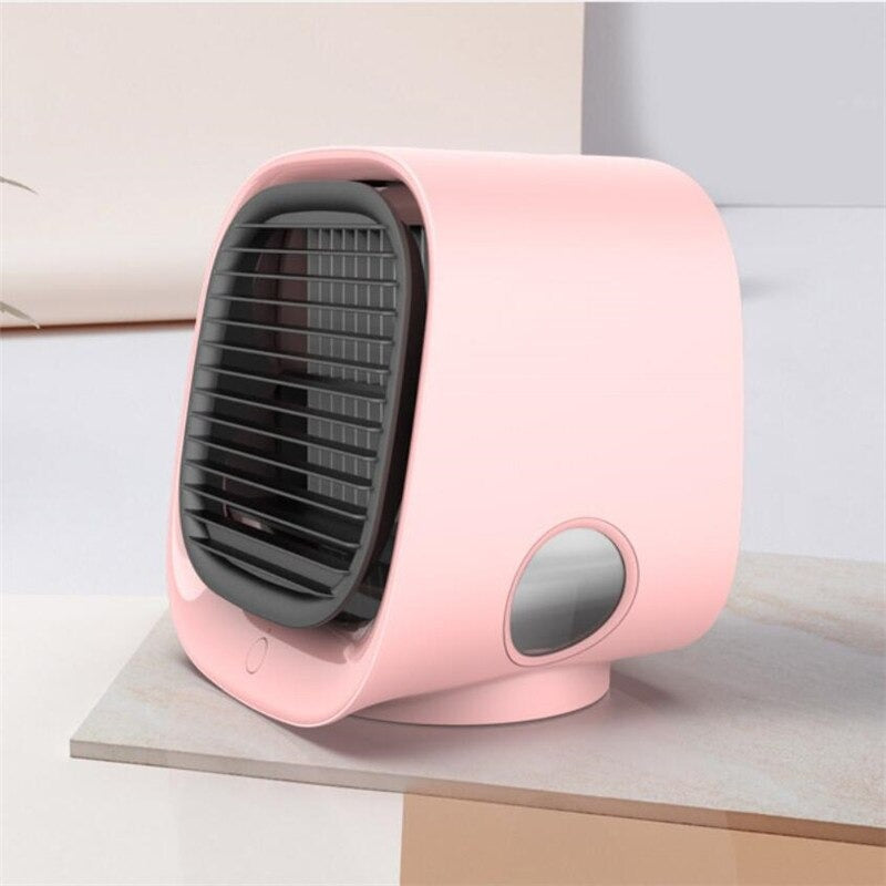 Portable USB Car Air Conditioner – Personal Space Mini Cooling Fan for Vehicles, Desks & Small Rooms