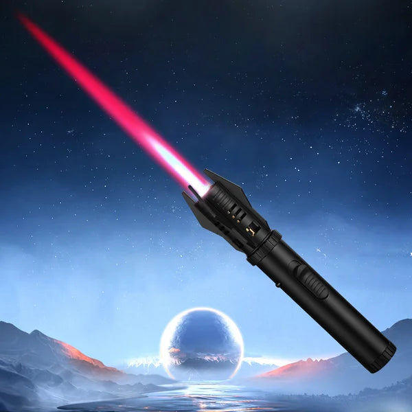Tactical Windproof Jet Flame Lighter | Heavy Duty Torch for Security & EDC