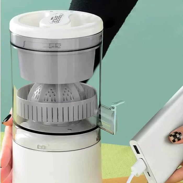Portable Electric Citrus Juicer | Cordless Automatic Fruit Juice Squeezer