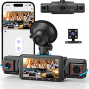Dual Dash Cam Front and Rear | Wireless Night Vision Car DVR