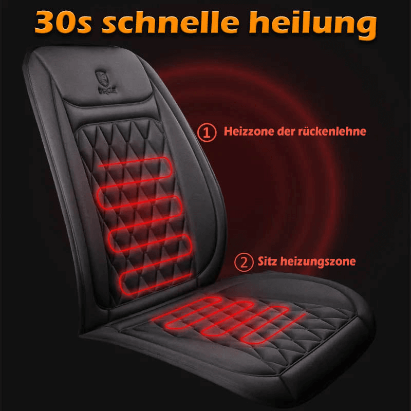 Heated Car Seat Cover & Warmer | Adjustable Temp, 12V & Home Use