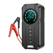 4-in-1 Car Jump Starter with Air Compressor, Power Bank, & LED Flashlight | 1000A Peak Portable Battery Booster