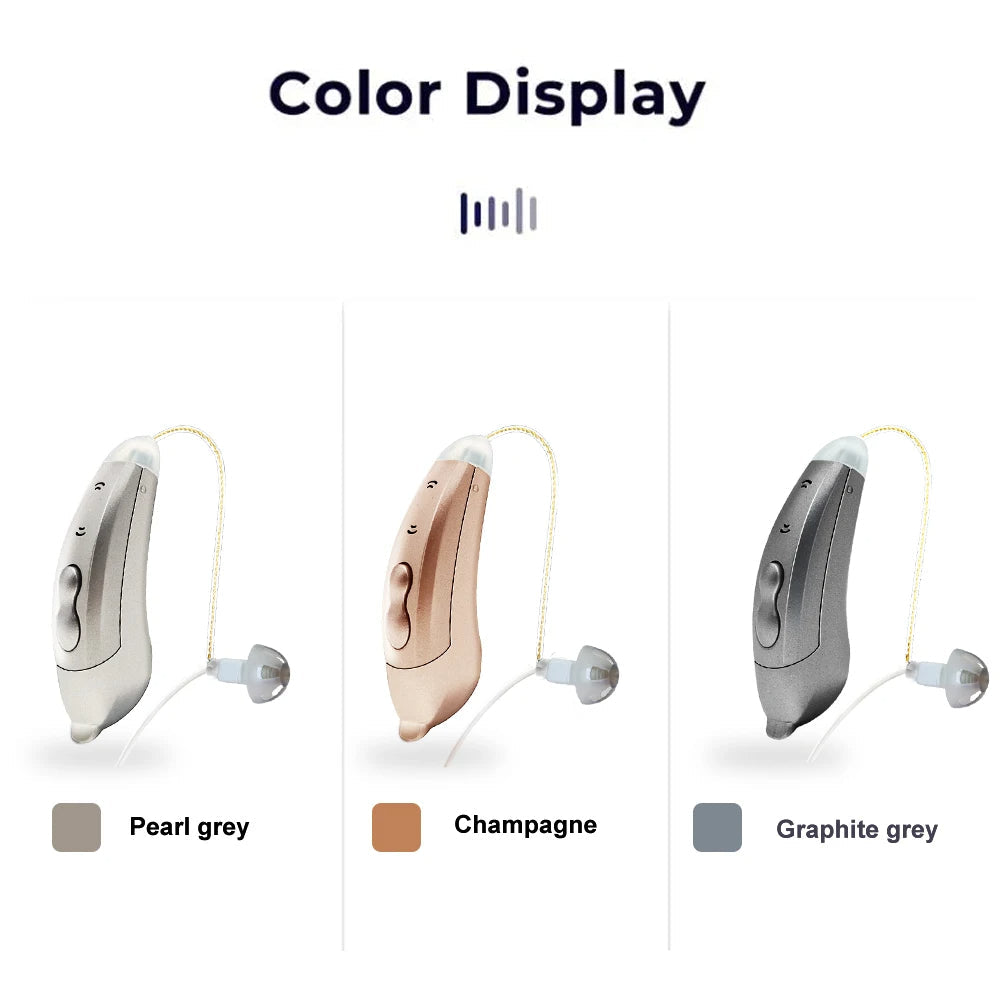 Invisible BTE Hearing Aids | Smart App Control Amplifier