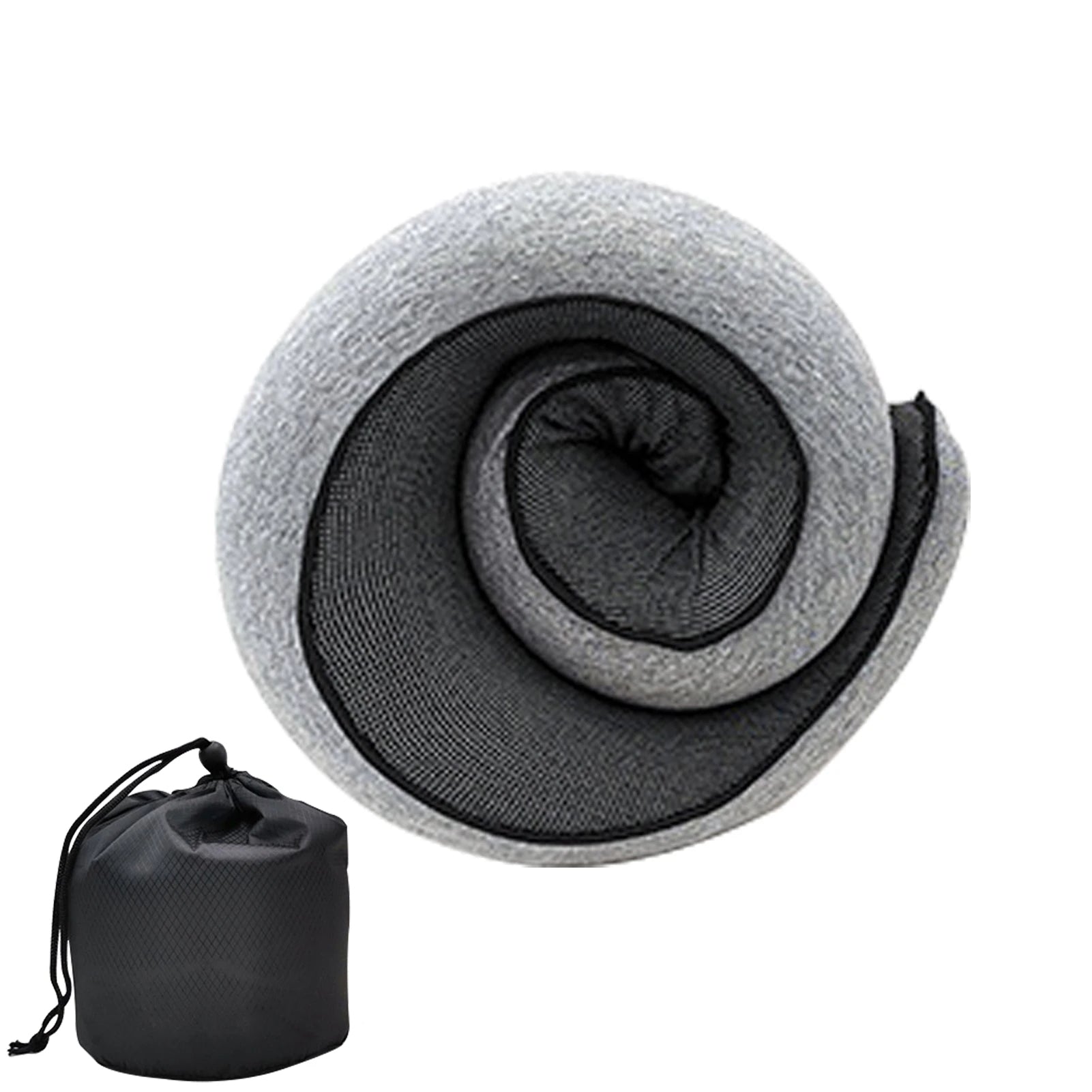 Memory Foam Travel Neck Pillow | U-Shaped Airplane Support Cushion
