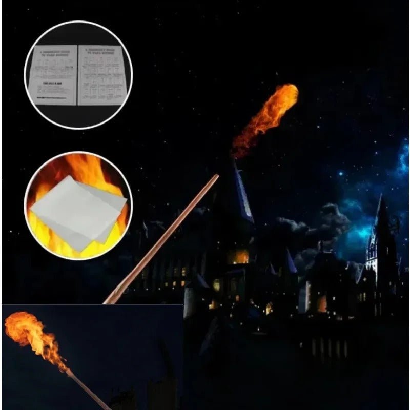 Electronic Fireball Wand | Magical Cosplay Prop & Flame Shooting Magic Trick