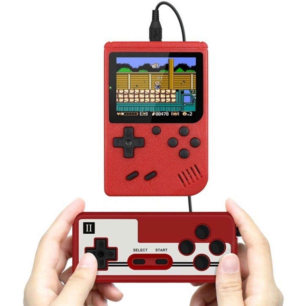 Handheld Retro Game Console | Portable Classic Player with 400 Built-in Games