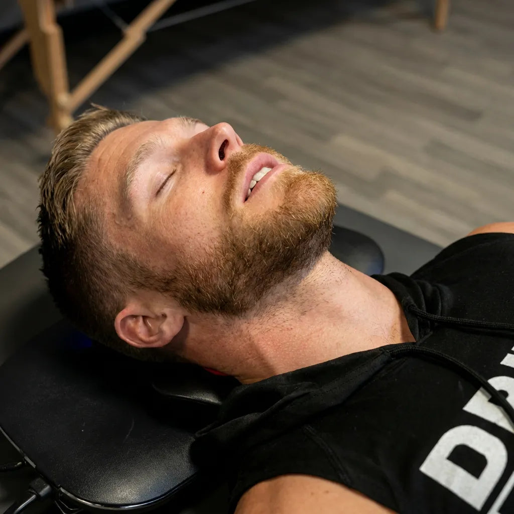 Smart Neck Massager & Cervical Traction | Heated EMS Red Light
