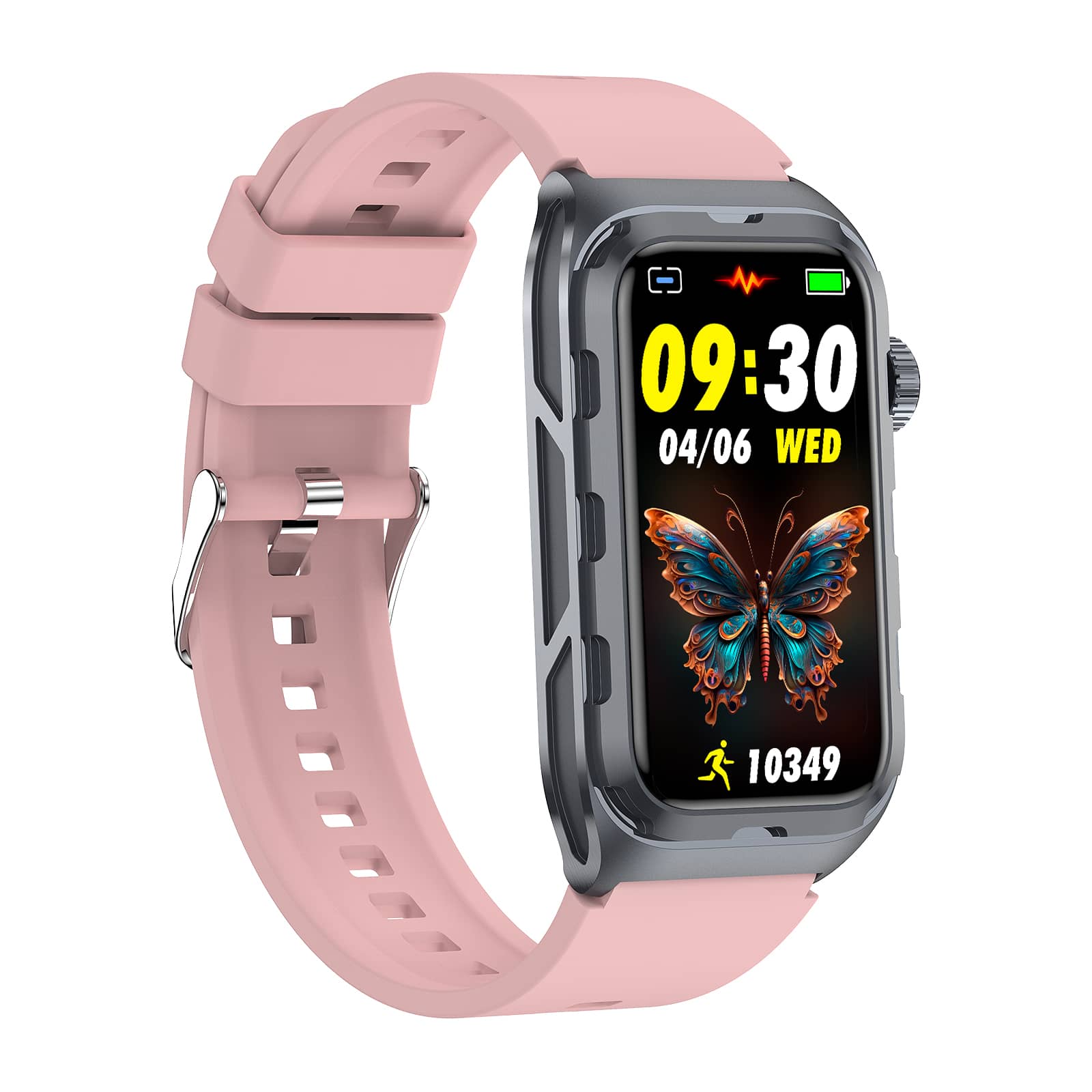 PulsuTrack | ECG/EKG, Blood Pressure, Blood Sugar, and Heart Rate Monitoring Smart Health Bracelet