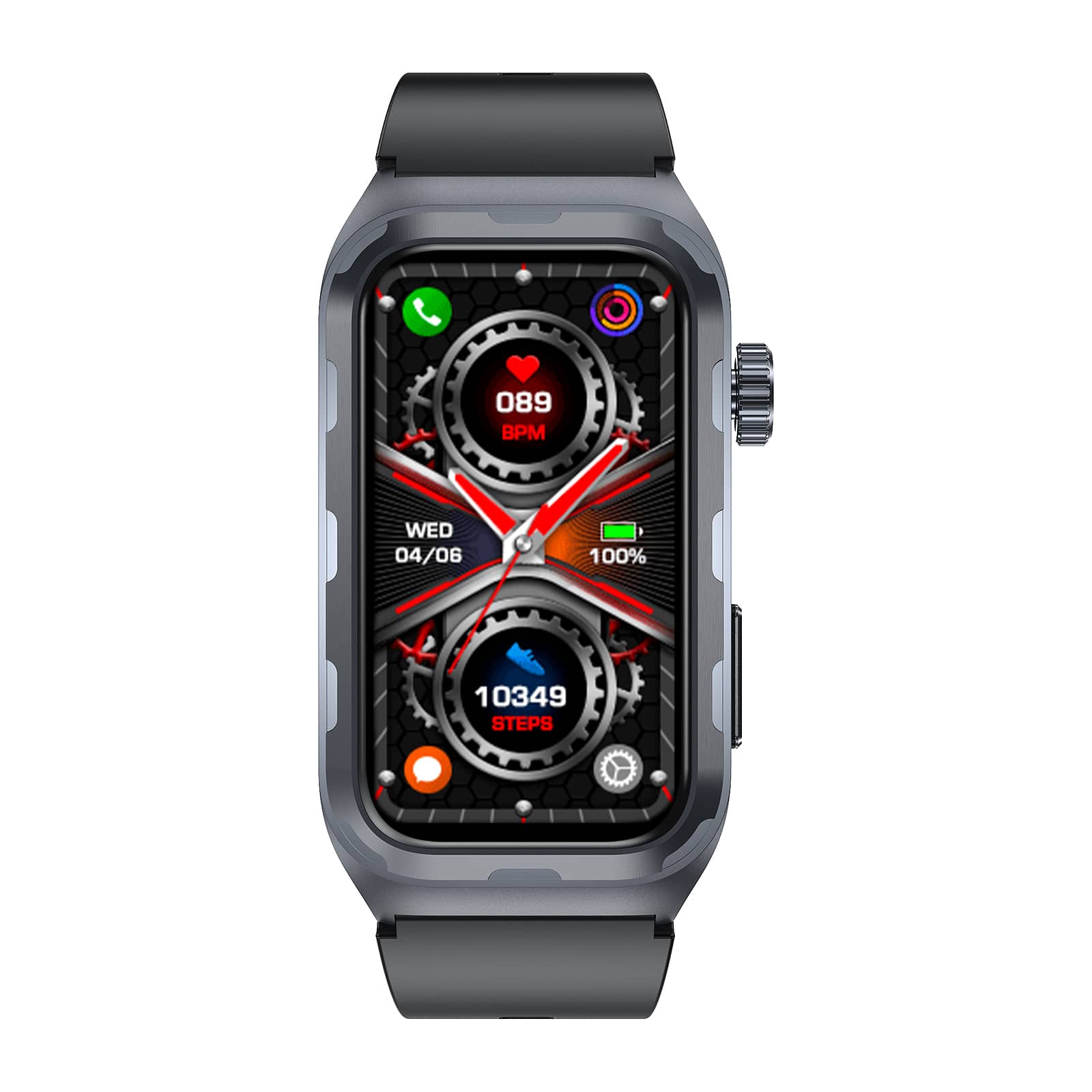 PulsuTrack | ECG/EKG, Blood Pressure, Blood Sugar, and Heart Rate Monitoring Smart Health Bracelet