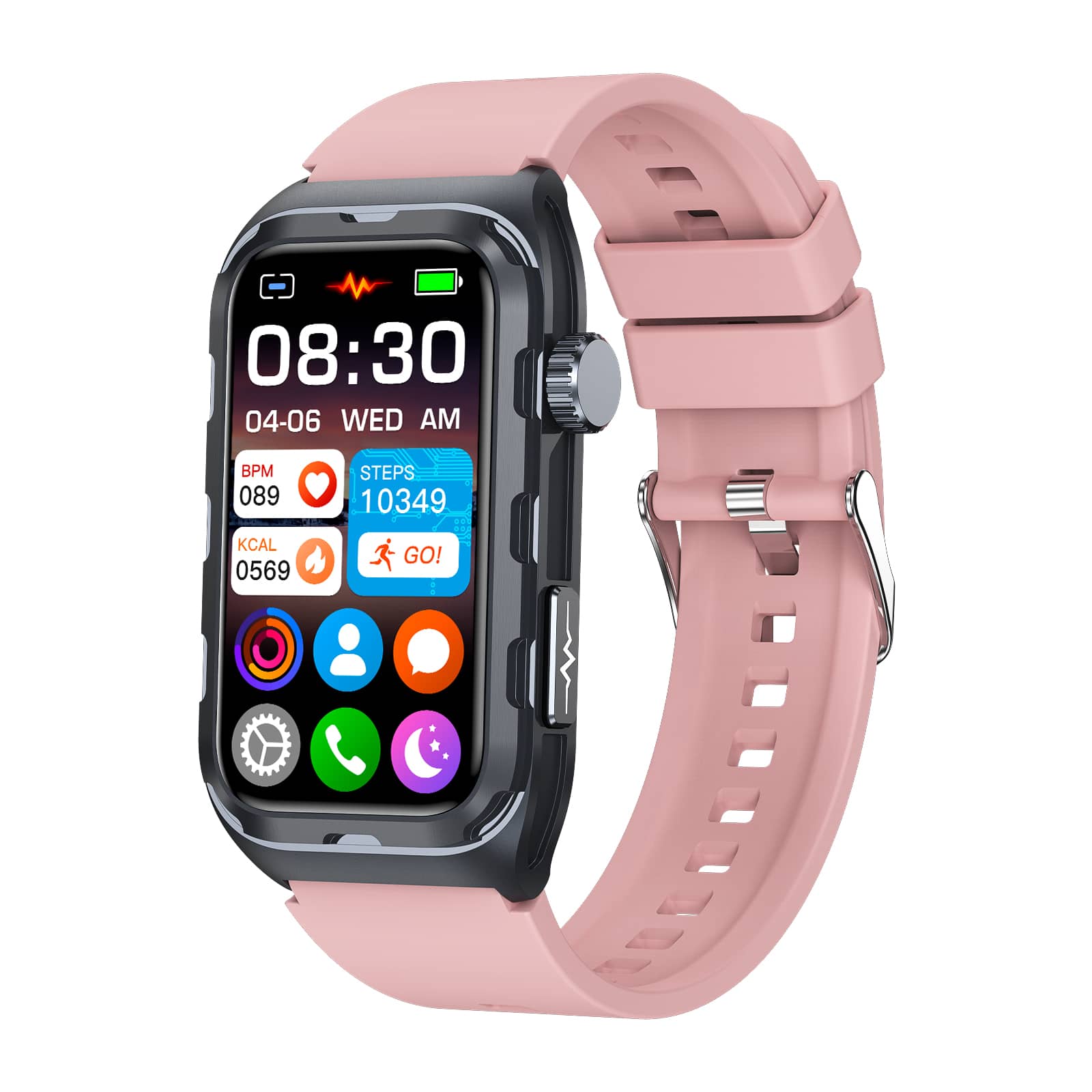 PulsuTrack | ECG/EKG, Blood Pressure, Blood Sugar, and Heart Rate Monitoring Smart Health Bracelet