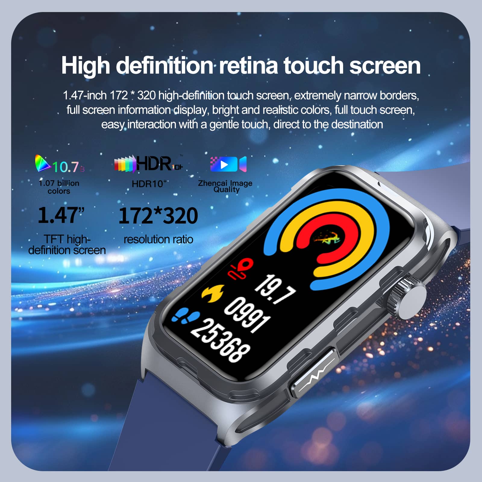 PulsuTrack | ECG/EKG, Blood Pressure, Blood Sugar, and Heart Rate Monitoring Smart Health Bracelet