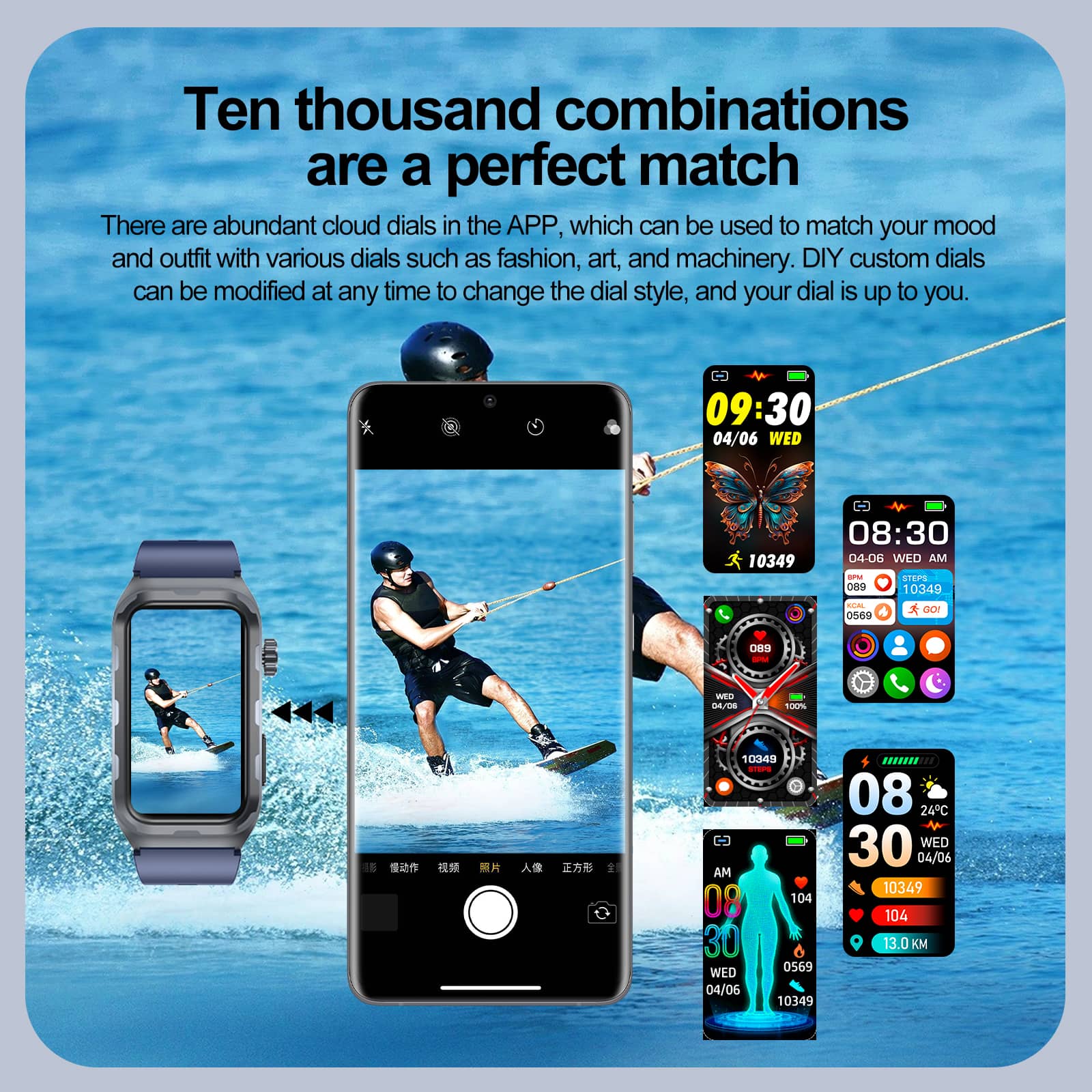 PulsuTrack | ECG/EKG, Blood Pressure, Blood Sugar, and Heart Rate Monitoring Smart Health Bracelet