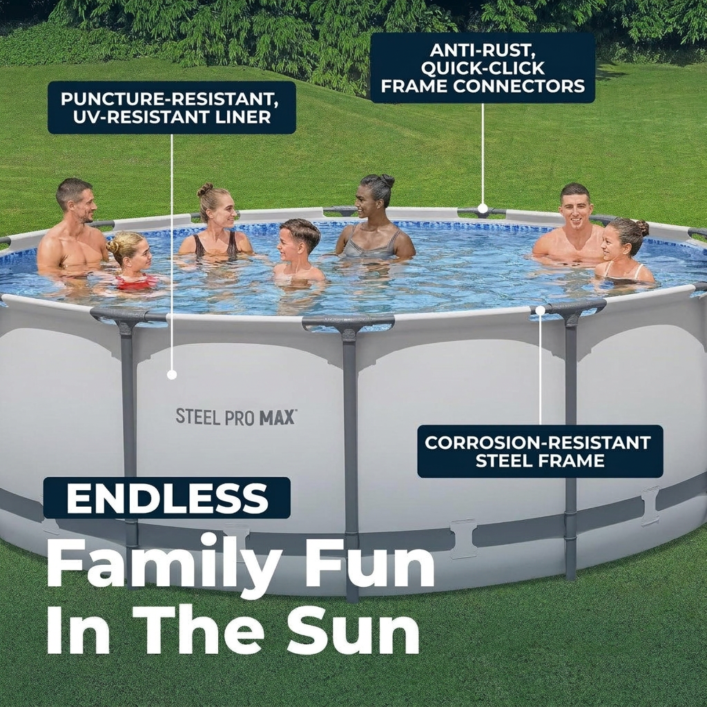 Triple layer laminated pool liner and flow control drain valve