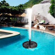 Solar Powered Floating Fountain | Bird Bath & Garden Pond Pump