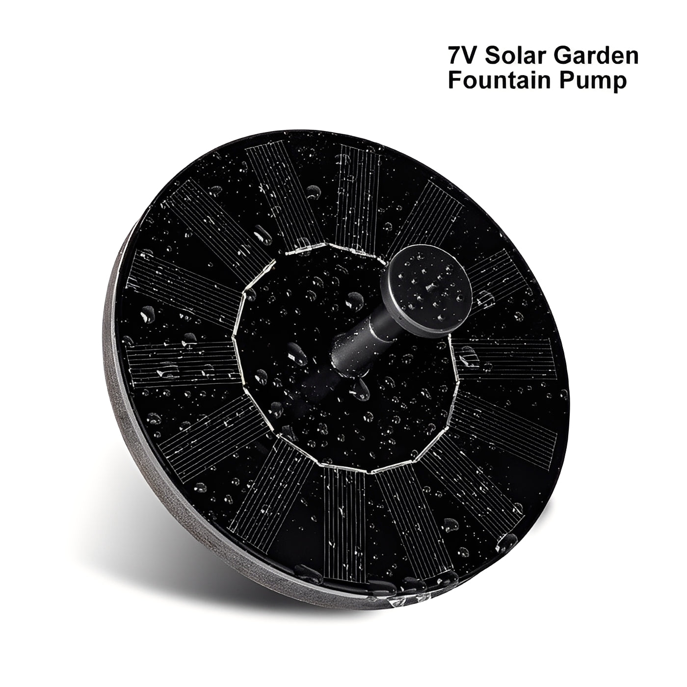 Solar Powered Floating Fountain | Bird Bath & Garden Pond Pump