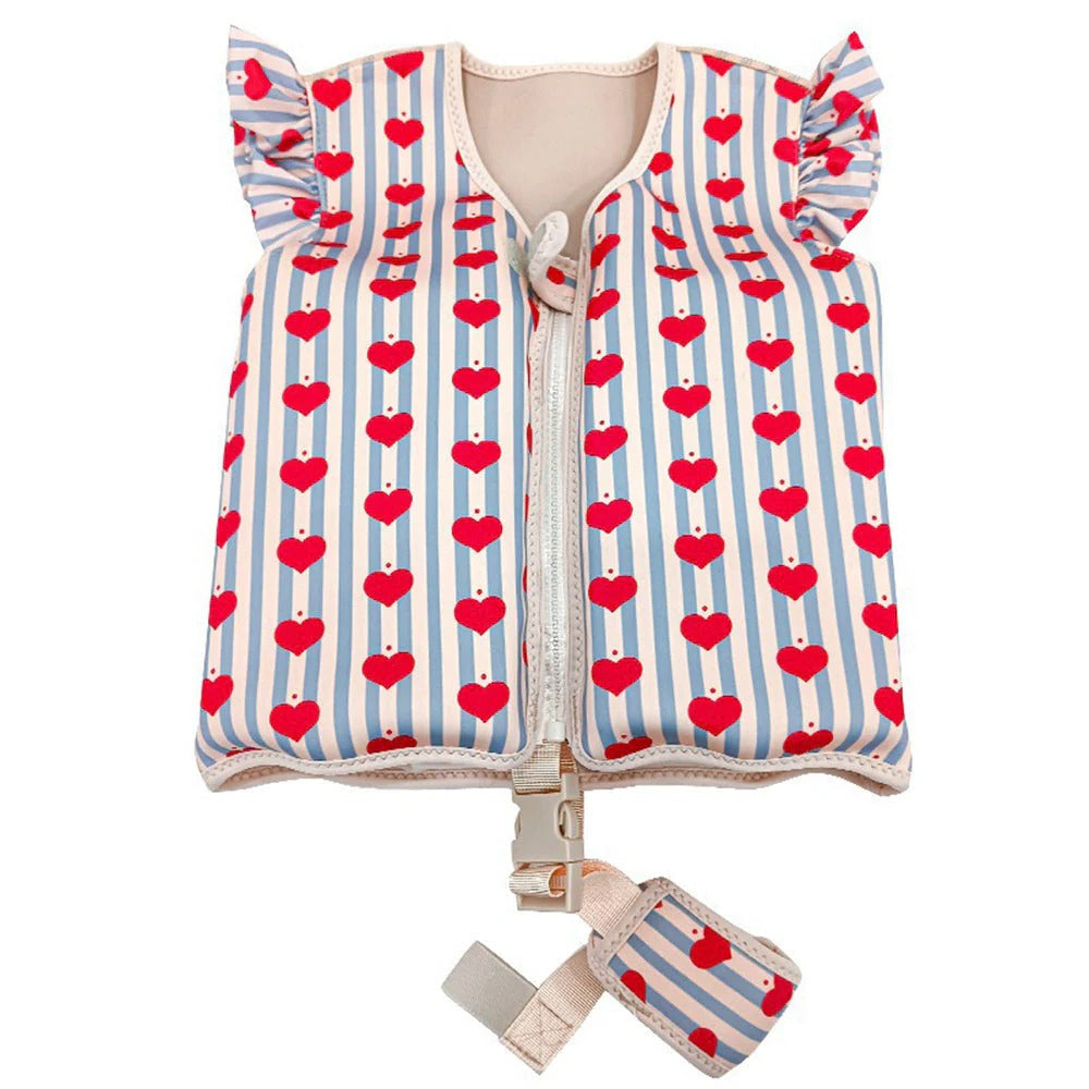 Kids Neoprene Swim Vest | Toddler Life Jacket & Pool Float