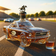 Mustang Car Shaped Whiskey Decanter for Home Bar