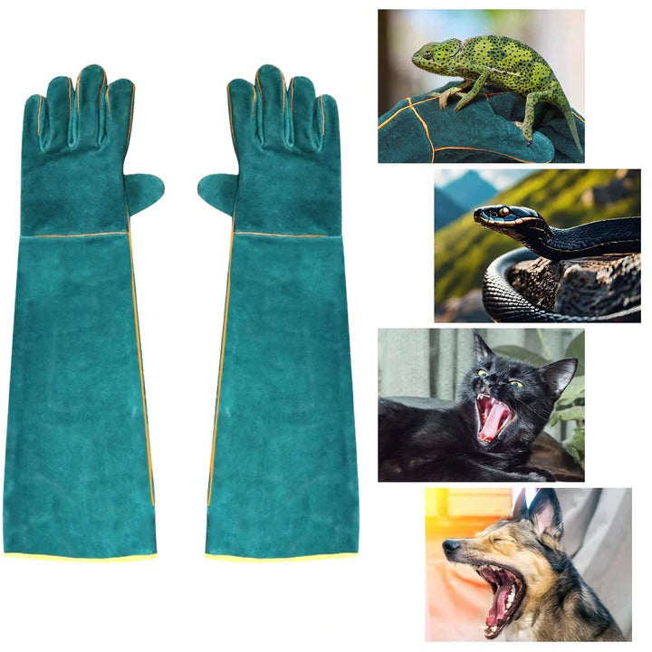Bite Proof Animal Handling Gloves | Scratch Resistant Protection