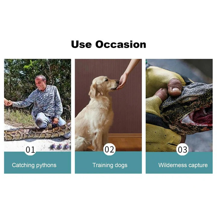 Bite Proof Animal Handling Gloves | Scratch Resistant Protection