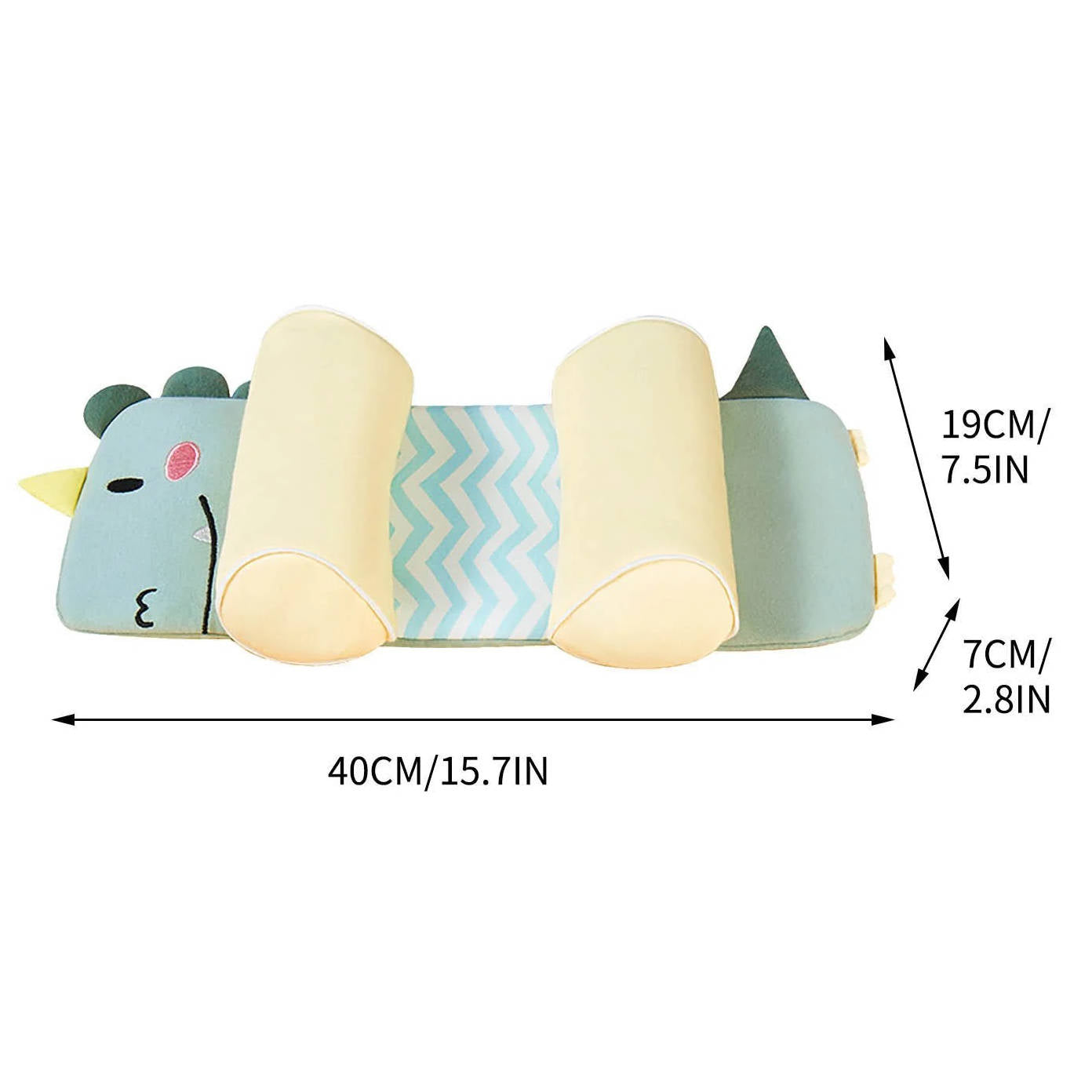 Newborn Head Shaping Pillow | Baby Flat Head Prevention & Neck Support