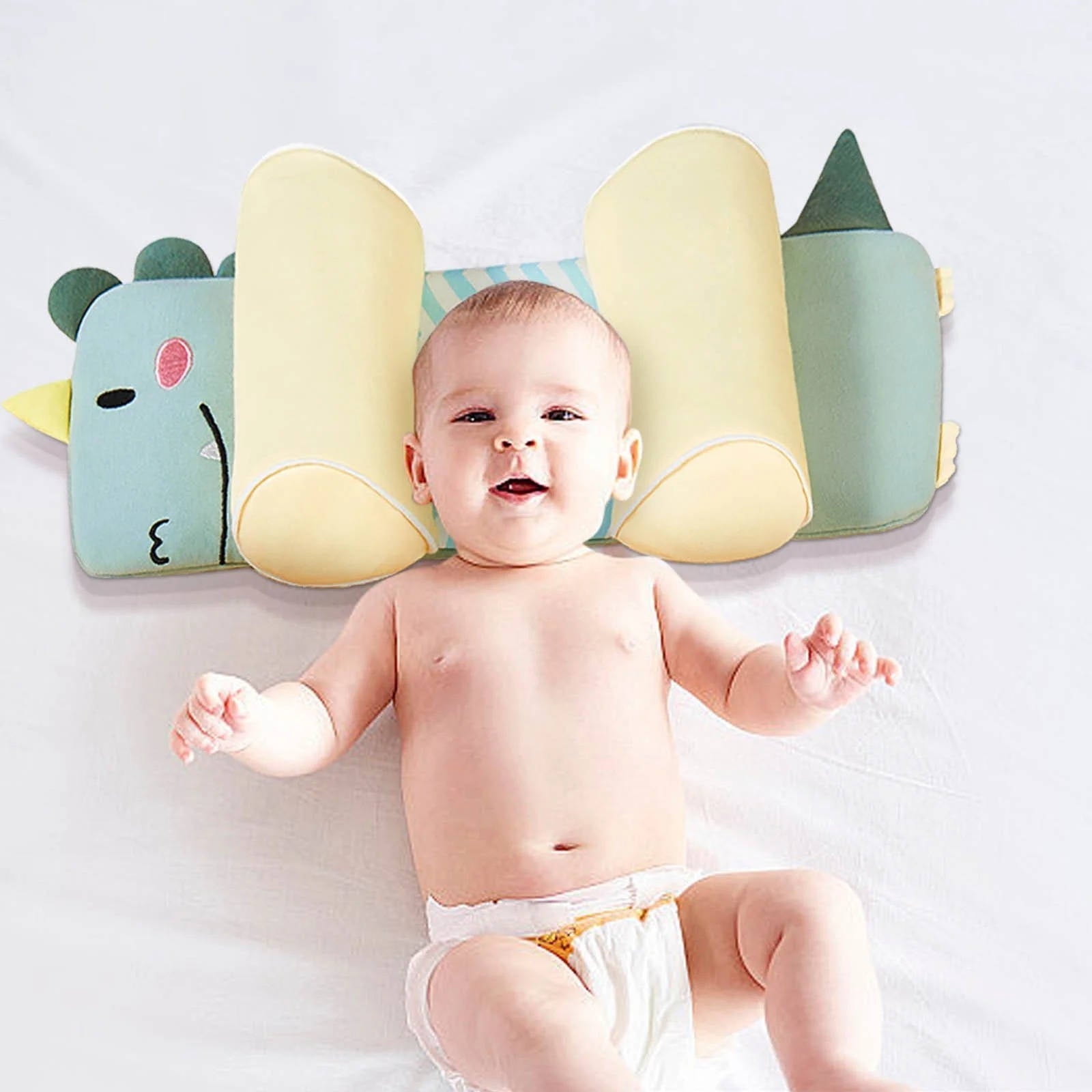 Newborn Head Shaping Pillow | Baby Flat Head Prevention & Neck Support