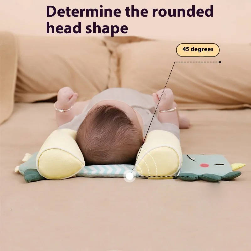 Newborn Head Shaping Pillow | Baby Flat Head Prevention & Neck Support