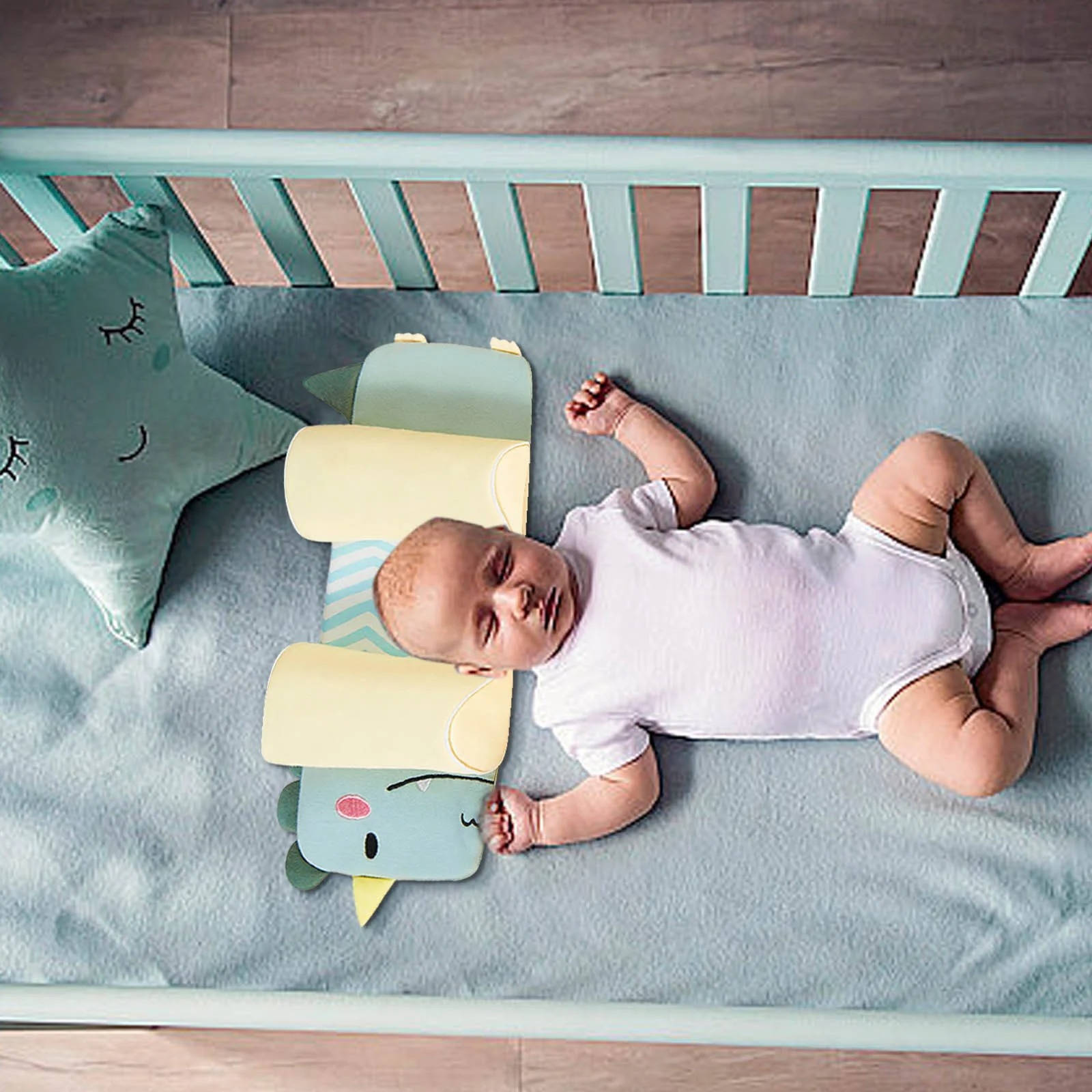 Newborn Head Shaping Pillow | Baby Flat Head Prevention & Neck Support