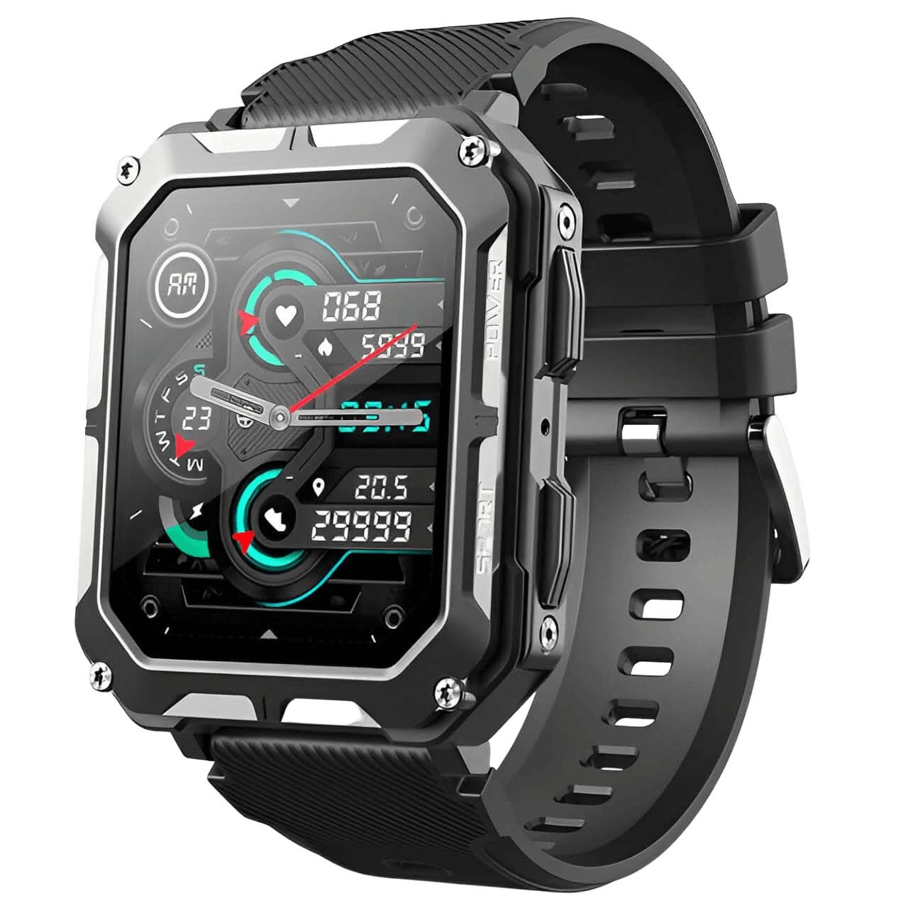 ArmorTime Tactical Smartwatch | MIL-STD, 14-Day Battery