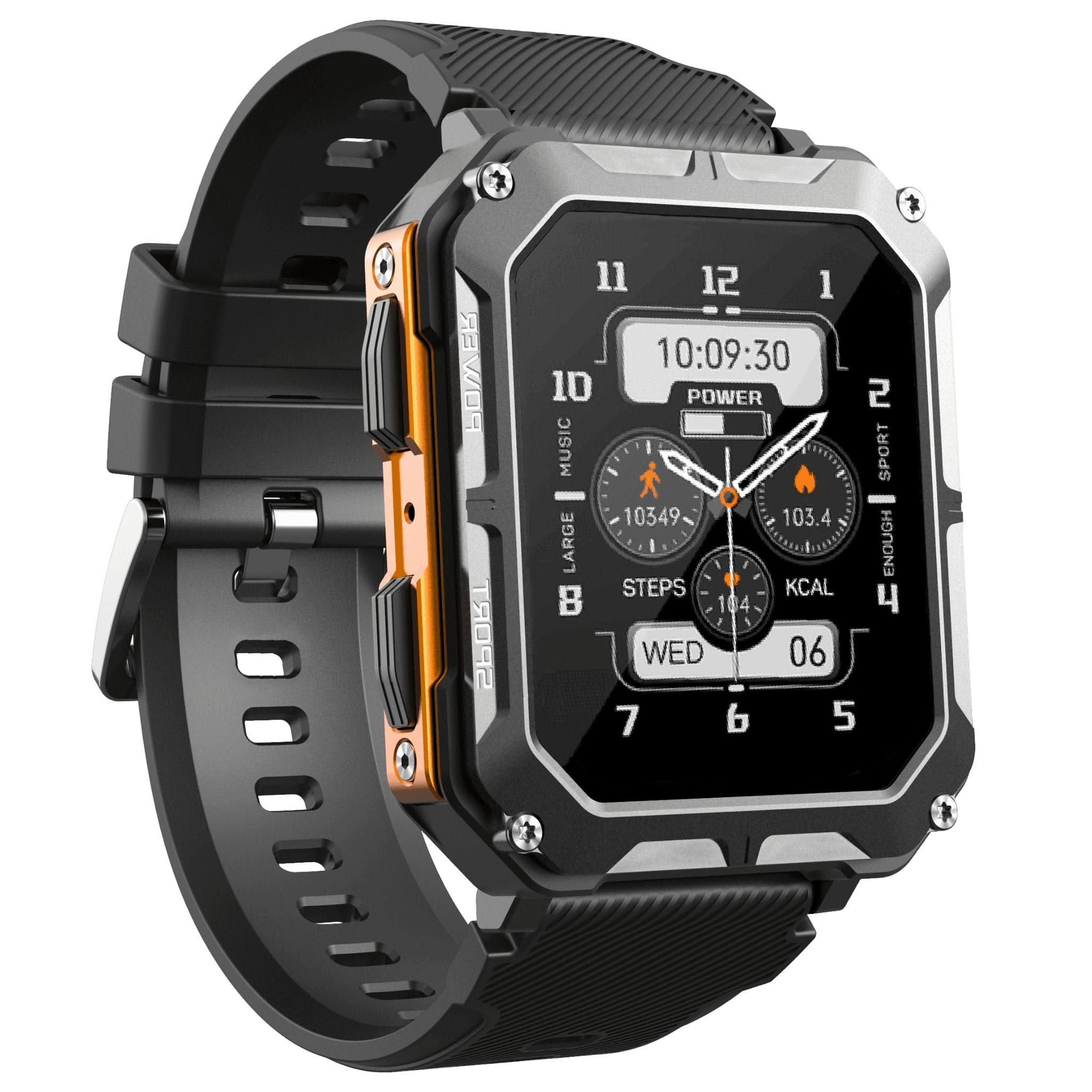 ArmorTime Tactical Smartwatch | MIL-STD, 14-Day Battery