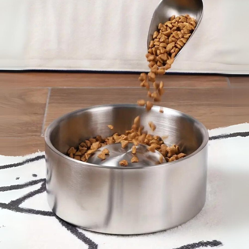 Slow Feeder Dog Bowl | Anti-Bloat Puzzle Eating Dish