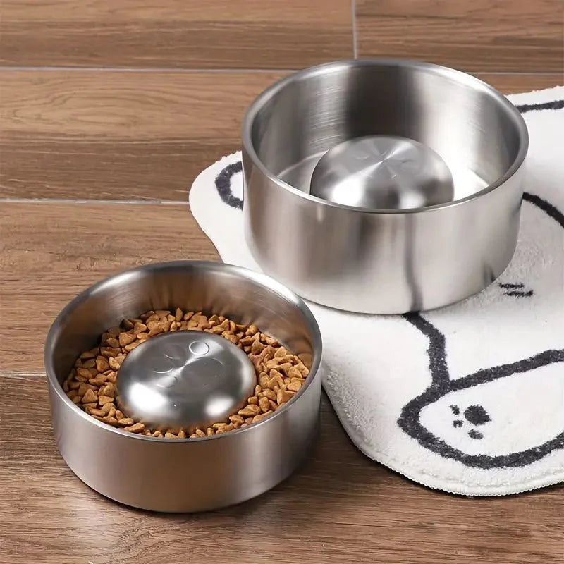 Slow Feeder Dog Bowl | Anti-Bloat Puzzle Eating Dish