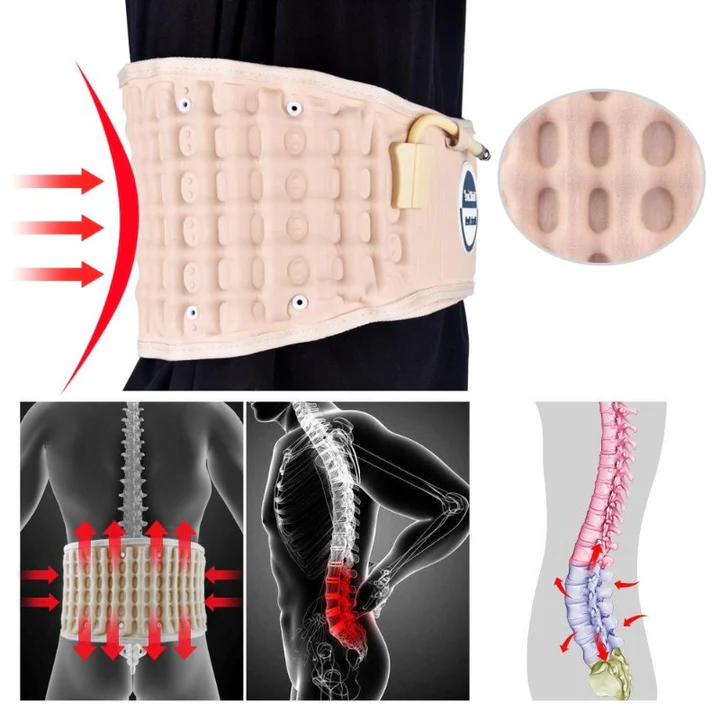 SpinaRelief Advanced Orthopedic Decompression Back Support Belt for Sciatica Relief
