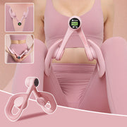 Pelvic Floor Trainer with Smart Counting Display – 360 Rotation Inner Thigh & Kegel Exercise Device
