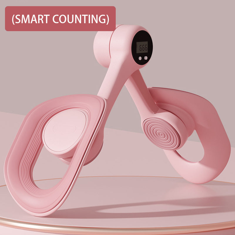 Pelvic Floor Trainer with Smart Counting Display – 360 Rotation Inner Thigh & Kegel Exercise Device