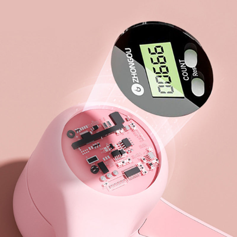 Pelvic Floor Trainer with Smart Counting Display – 360 Rotation Inner Thigh & Kegel Exercise Device