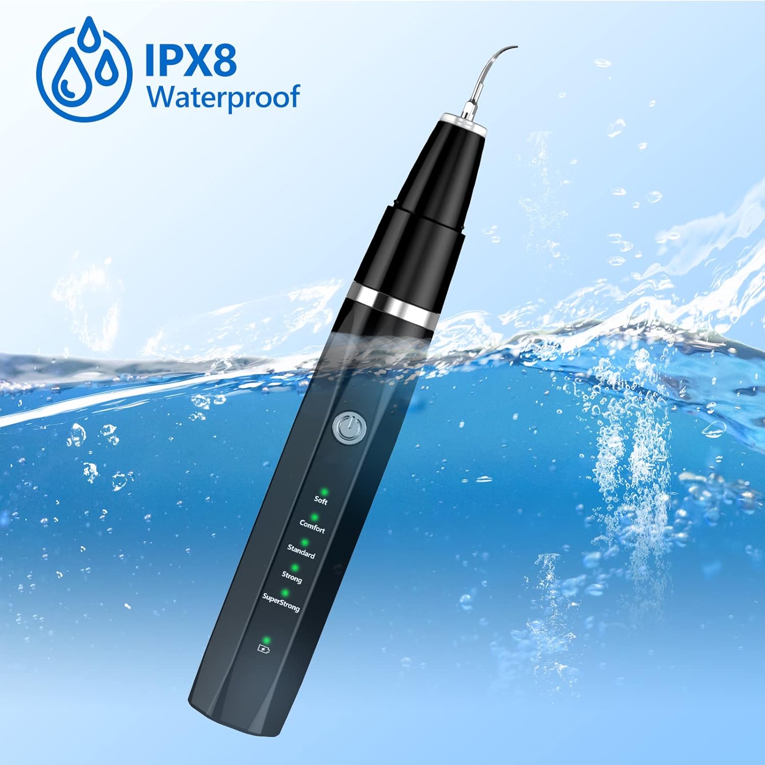 Ultrasonic Pet Plaque & Tartar Remover | Dog & Cat Teeth Cleaning Kit