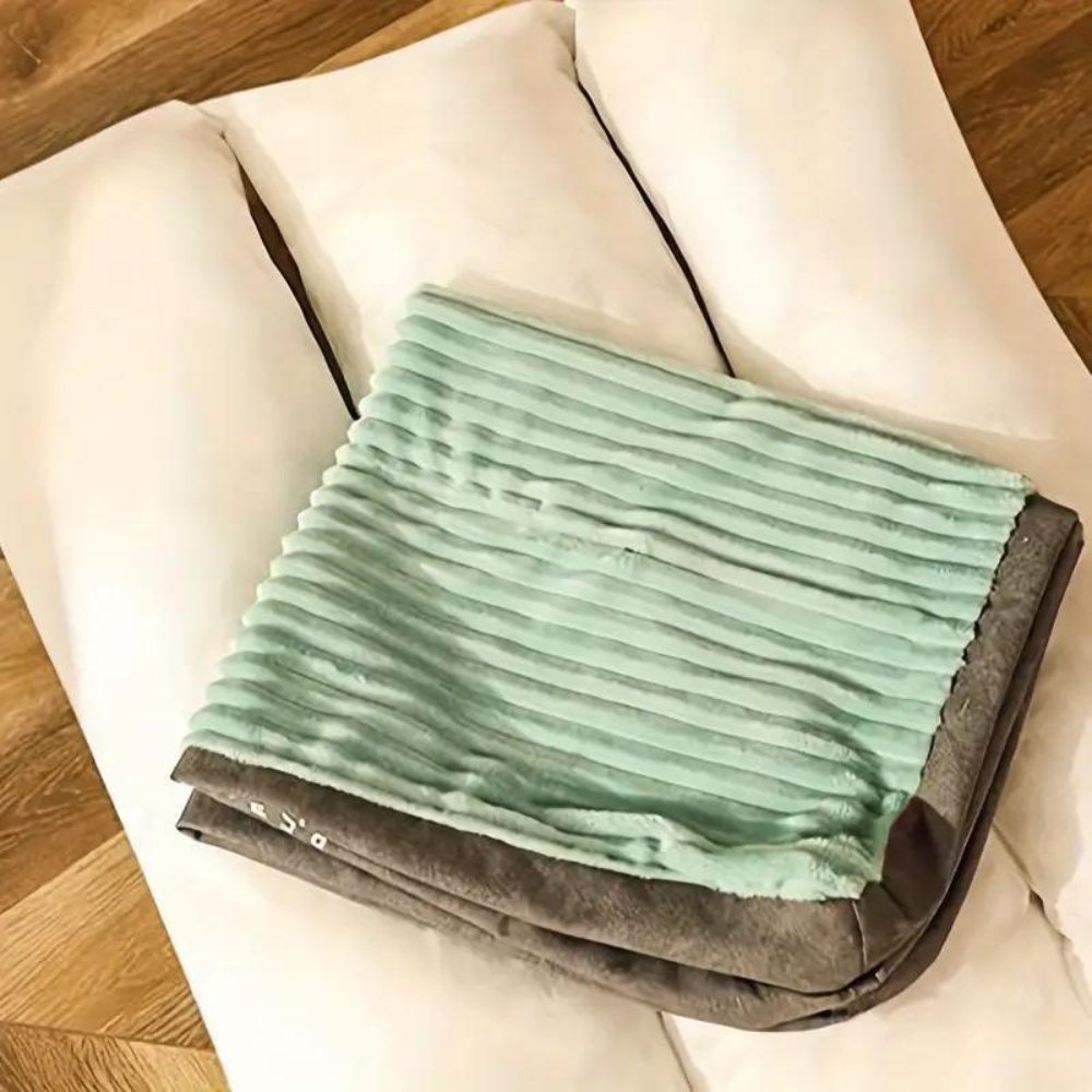 Oversized Corduroy Dog Bed for XL Dogs | Orthopedic Washable Pet Lounger