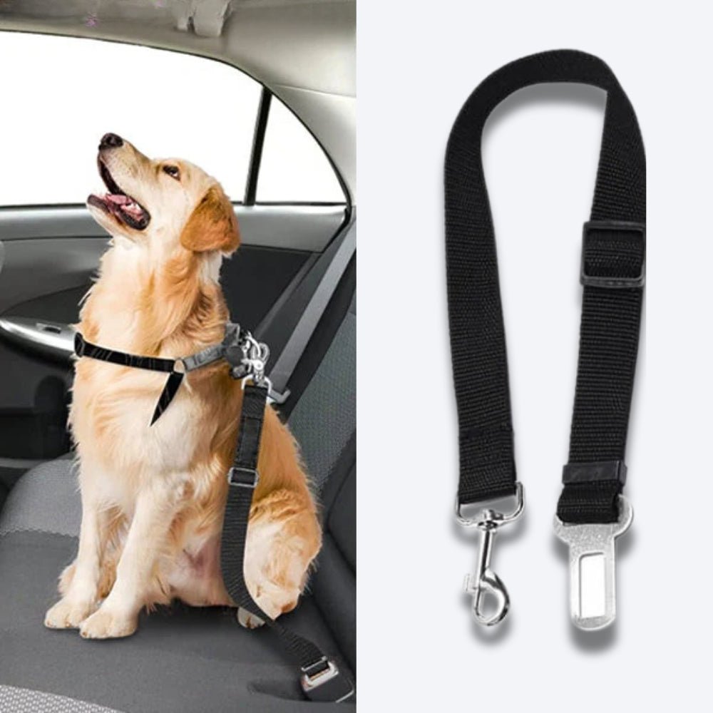 Dog Seat Belt Harness | Adjustable Pet Vehicle Safety Restraint