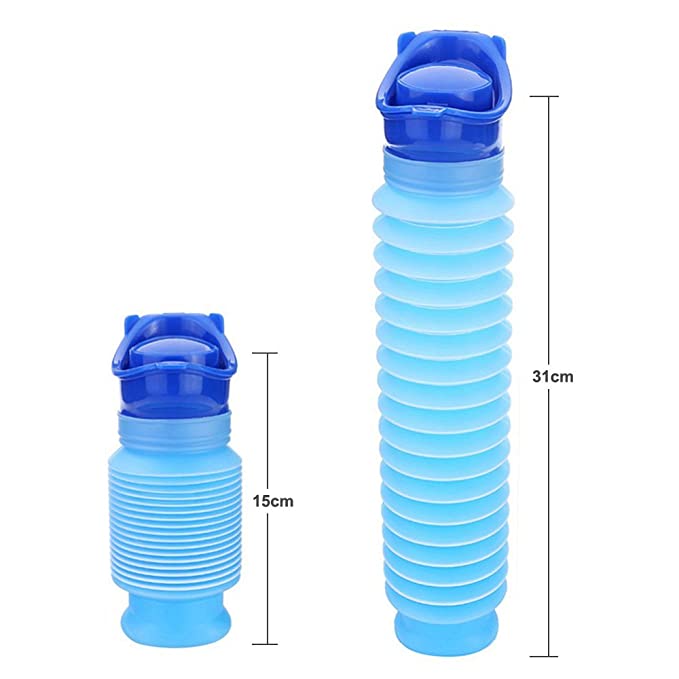Telescopic Portable Urinal | Mobile Emergency Toilet for Car Travel (750ml)