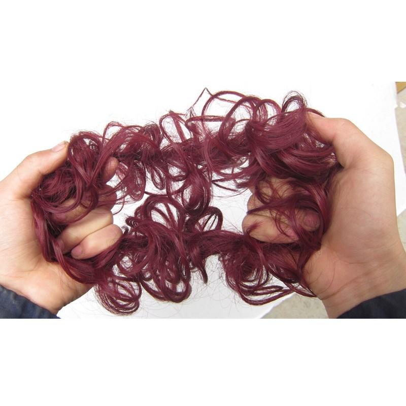 Effortless Messy Bun Hair Scrunchie – Voluminous Instant Updo Hairpiece in Natural Shades for Easy Everyday Styling