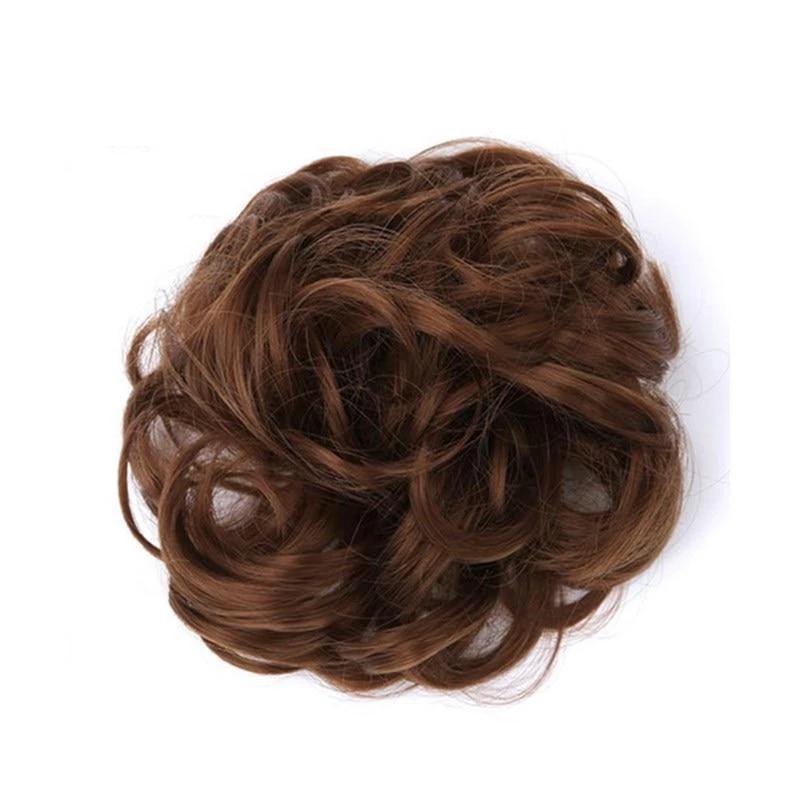 Effortless Messy Bun Hair Scrunchie – Voluminous Instant Updo Hairpiece in Natural Shades for Easy Everyday Styling