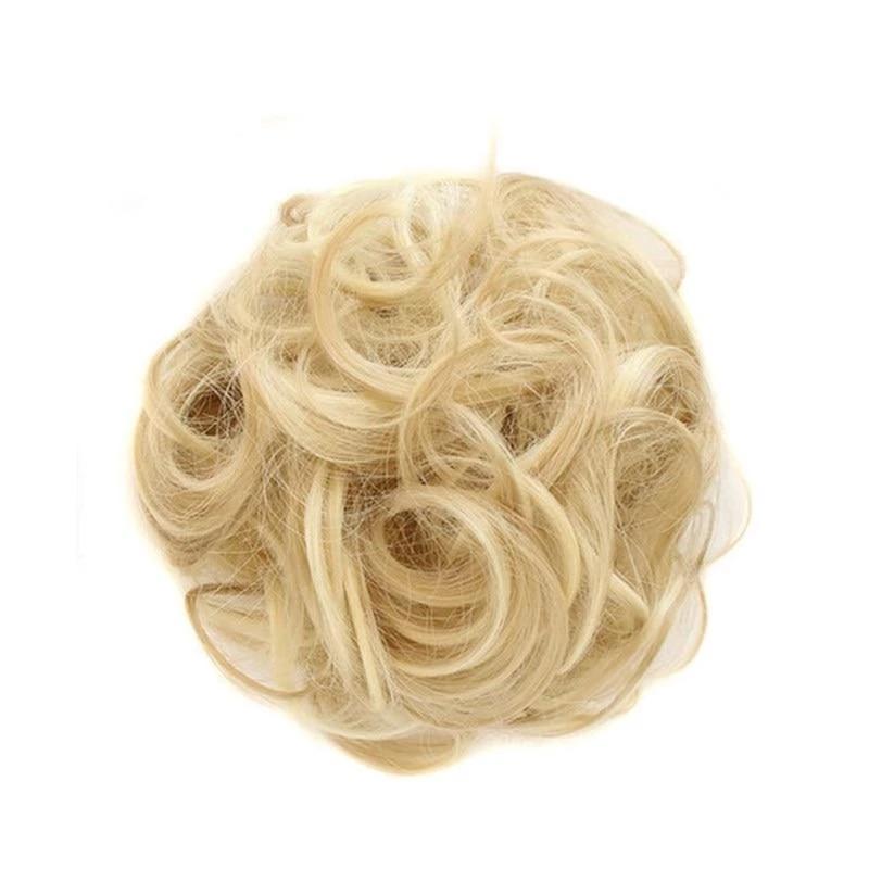 Effortless Messy Bun Hair Scrunchie – Voluminous Instant Updo Hairpiece in Natural Shades for Easy Everyday Styling