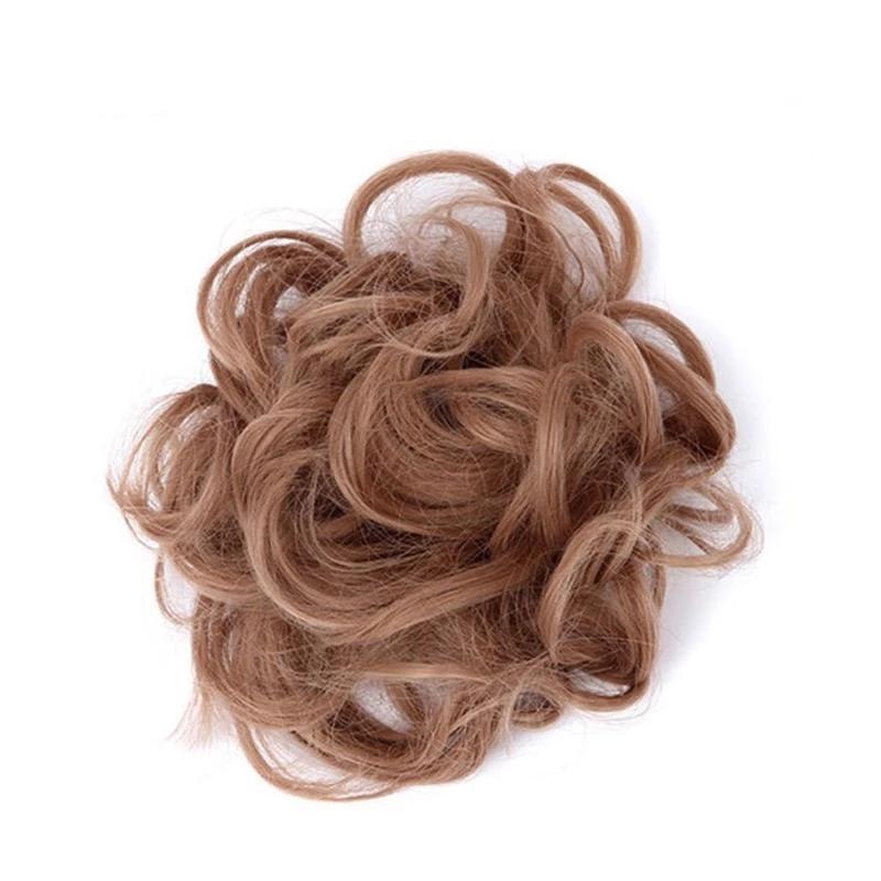 Effortless Messy Bun Hair Scrunchie – Voluminous Instant Updo Hairpiece in Natural Shades for Easy Everyday Styling