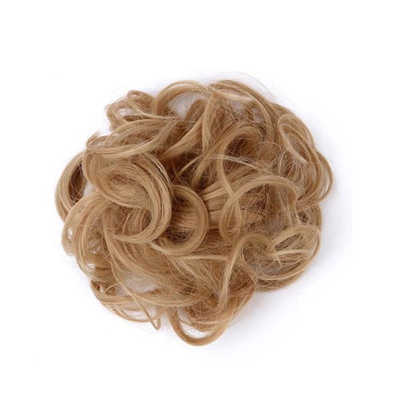 Effortless Messy Bun Hair Scrunchie – Voluminous Instant Updo Hairpiece in Natural Shades for Easy Everyday Styling