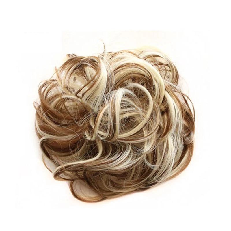 Effortless Messy Bun Hair Scrunchie – Voluminous Instant Updo Hairpiece in Natural Shades for Easy Everyday Styling