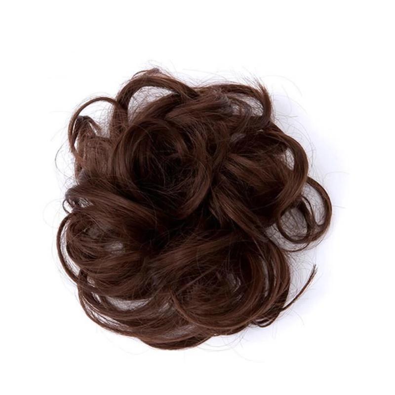 Effortless Messy Bun Hair Scrunchie – Voluminous Instant Updo Hairpiece in Natural Shades for Easy Everyday Styling