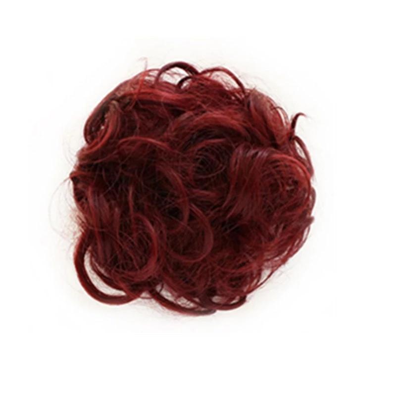 Effortless Messy Bun Hair Scrunchie – Voluminous Instant Updo Hairpiece in Natural Shades for Easy Everyday Styling