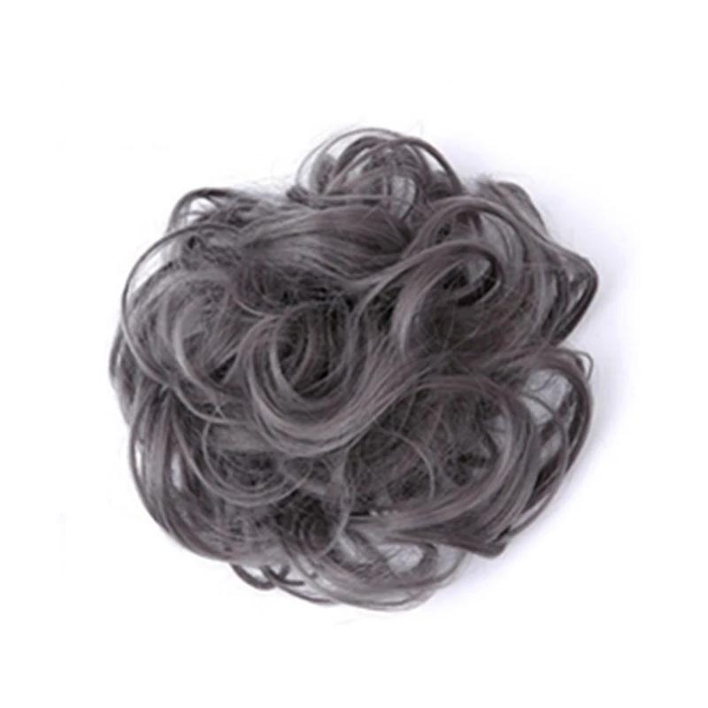 Effortless Messy Bun Hair Scrunchie – Voluminous Instant Updo Hairpiece in Natural Shades for Easy Everyday Styling